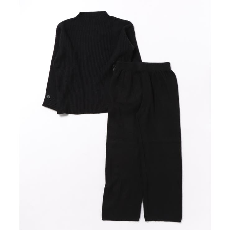 【SETUP7】サイドスリットリブニットセットアップ KNF151 | SETUP7【WOMEN】 | 詳細画像2 