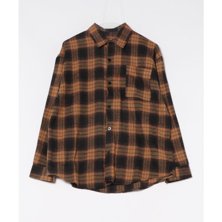 【SETUP7】カジュアルオーバーチェックシャツ  KNF151 | SETUP7【WOMEN】 | 詳細画像6 