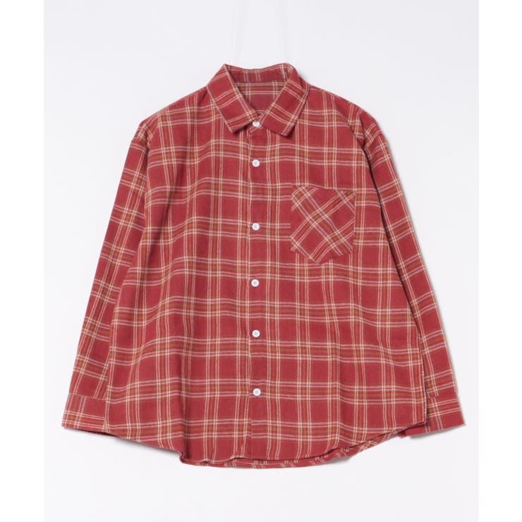 【SETUP7】カジュアルオーバーチェックシャツ  KNF151 | SETUP7【WOMEN】 | 詳細画像9 