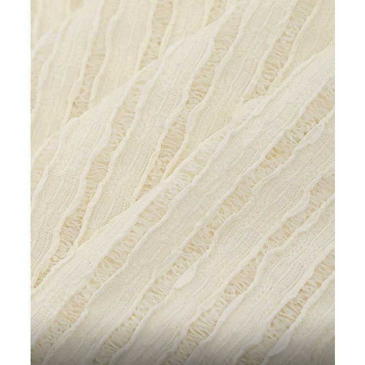 【SETUP7】透かし編みレースシャツ KNF149 | SETUP7【MEN】 | 詳細画像3 