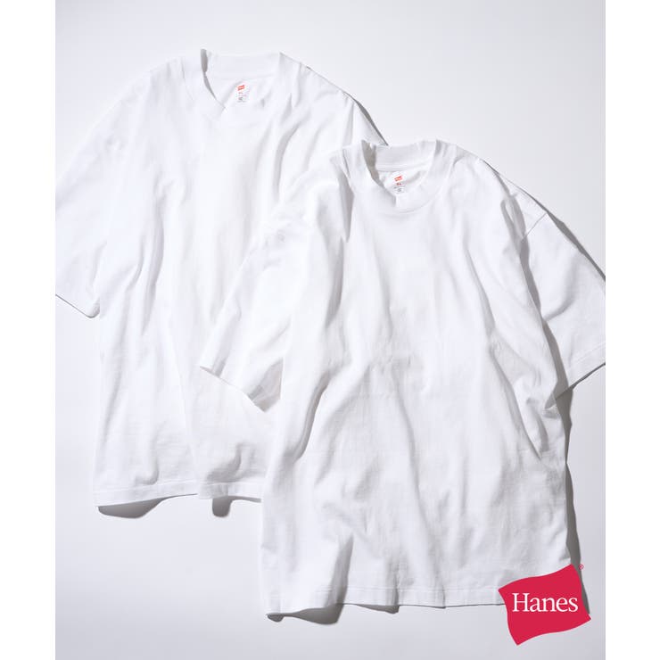 ホワイト | 【Hanes】CassetteChart別注 US COTTON | SETUP7【MEN】