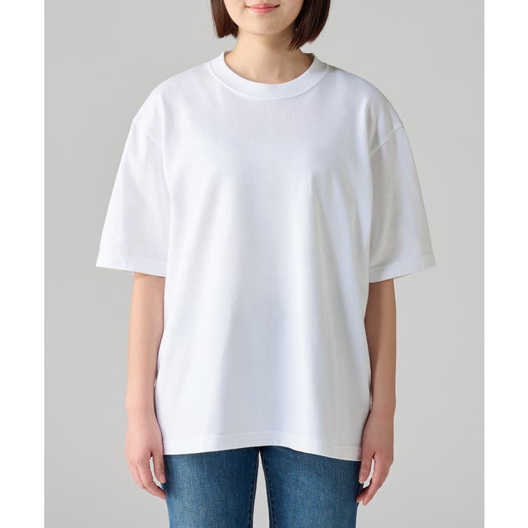ホワイト | 【Printstar】7.4オンス スーパーヘビービッグTシャツ 00147 | SETUP7【WOMEN】