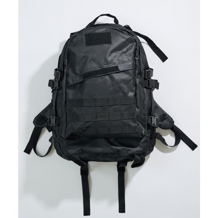 ブラック | 【MAISON CLUB】TACTICAL Backpack | SETUP7【MEN】