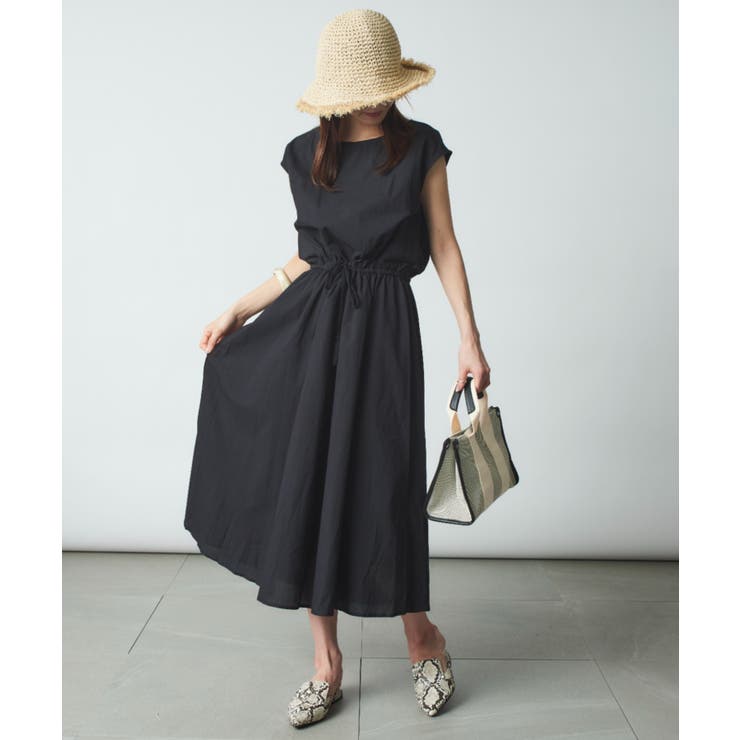 【SETUP7】コットンフレンチスリーブマキシ丈ワンピース SCCH14 | SETUP7【WOMEN】 | 詳細画像11 