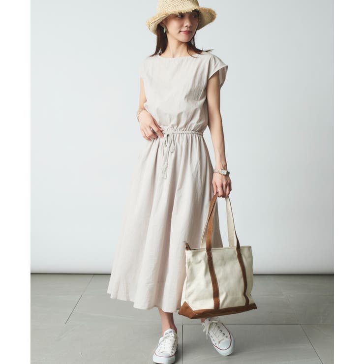 【SETUP7】コットンフレンチスリーブマキシ丈ワンピース SCCH14 | SETUP7【WOMEN】 | 詳細画像21 