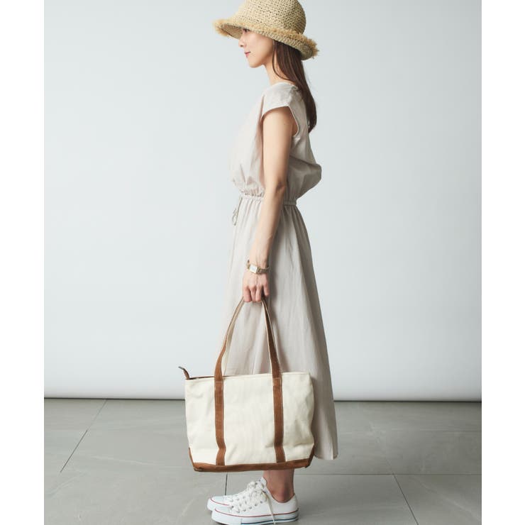 【SETUP7】コットンフレンチスリーブマキシ丈ワンピース SCCH14 | SETUP7【WOMEN】 | 詳細画像22 