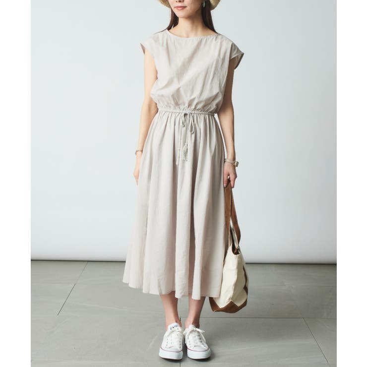 【SETUP7】コットンフレンチスリーブマキシ丈ワンピース SCCH14 | SETUP7【WOMEN】 | 詳細画像23 