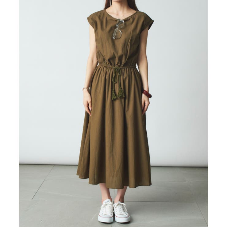 【SETUP7】コットンフレンチスリーブマキシ丈ワンピース SCCH14 | SETUP7【WOMEN】 | 詳細画像26 