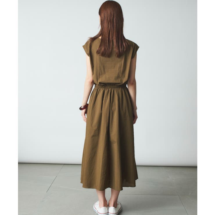 【SETUP7】コットンフレンチスリーブマキシ丈ワンピース SCCH14 | SETUP7【WOMEN】 | 詳細画像29 