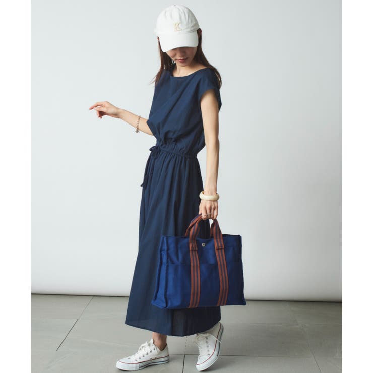 【SETUP7】コットンフレンチスリーブマキシ丈ワンピース SCCH14 | SETUP7【WOMEN】 | 詳細画像34 