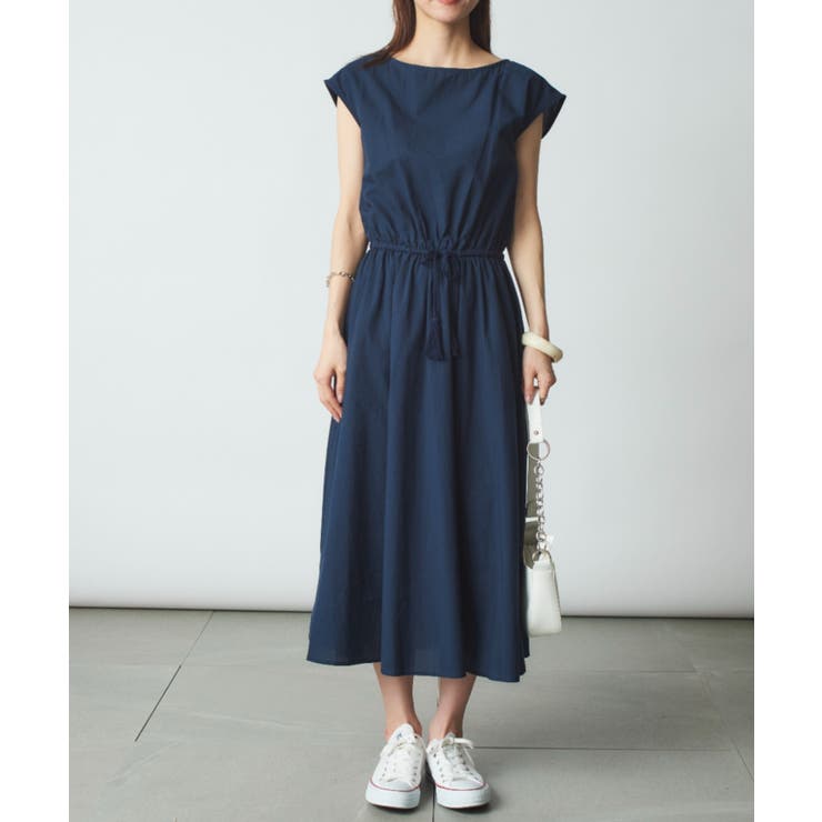 【SETUP7】コットンフレンチスリーブマキシ丈ワンピース SCCH14 | SETUP7【WOMEN】 | 詳細画像37 