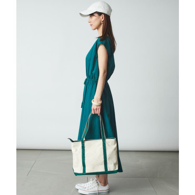 【SETUP7】コットンフレンチスリーブマキシ丈ワンピース SCCH14 | SETUP7【WOMEN】 | 詳細画像4 