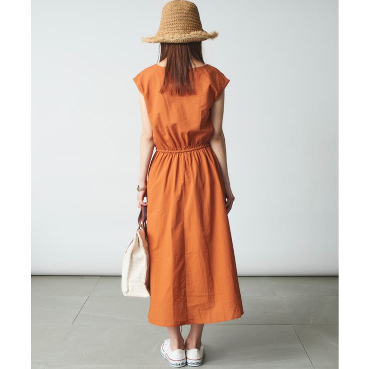 【SETUP7】コットンフレンチスリーブマキシ丈ワンピース SCCH14 | SETUP7【WOMEN】 | 詳細画像43 