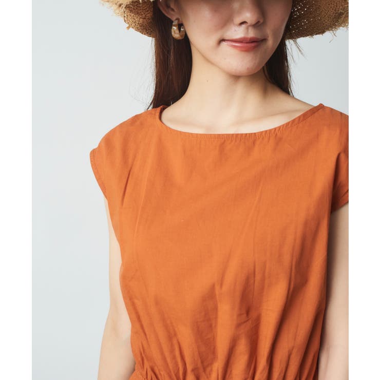 【SETUP7】コットンフレンチスリーブマキシ丈ワンピース SCCH14 | SETUP7【WOMEN】 | 詳細画像47 