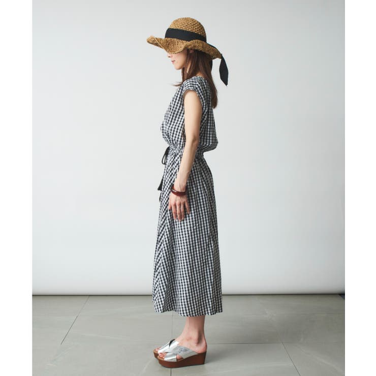 【SETUP7】コットンフレンチスリーブマキシ丈ワンピース SCCH14 | SETUP7【WOMEN】 | 詳細画像49 