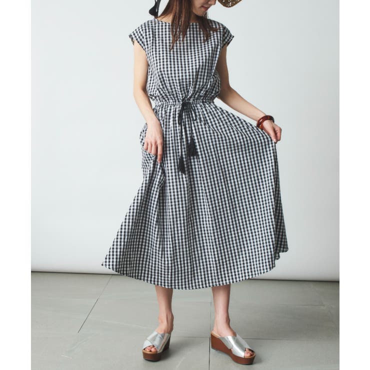 【SETUP7】コットンフレンチスリーブマキシ丈ワンピース SCCH14 | SETUP7【WOMEN】 | 詳細画像53 