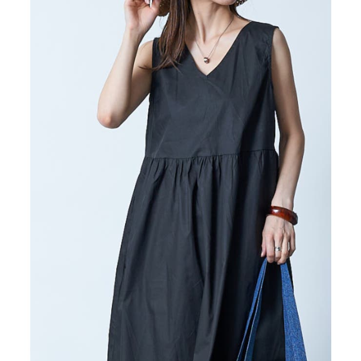 【SETUP7】ブロードライクAラインワンピース SCCH70 | SETUP7【WOMEN】 | 詳細画像4 