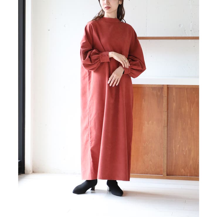 レッド系その他 | 1枚でおしゃれに着こなせる、ANTIQU Aライン | SETUP7【WOMEN】