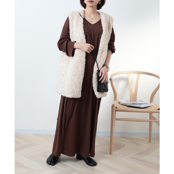 「累計お気に入り5000人突破！」 Vネック オーバー | SETUP7【WOMEN】 | 詳細画像3 