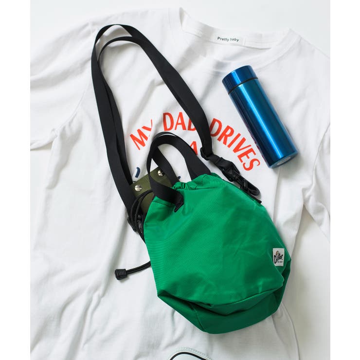 DRAWSTRING POUCH ドリフター円マチドローストリングショルダー