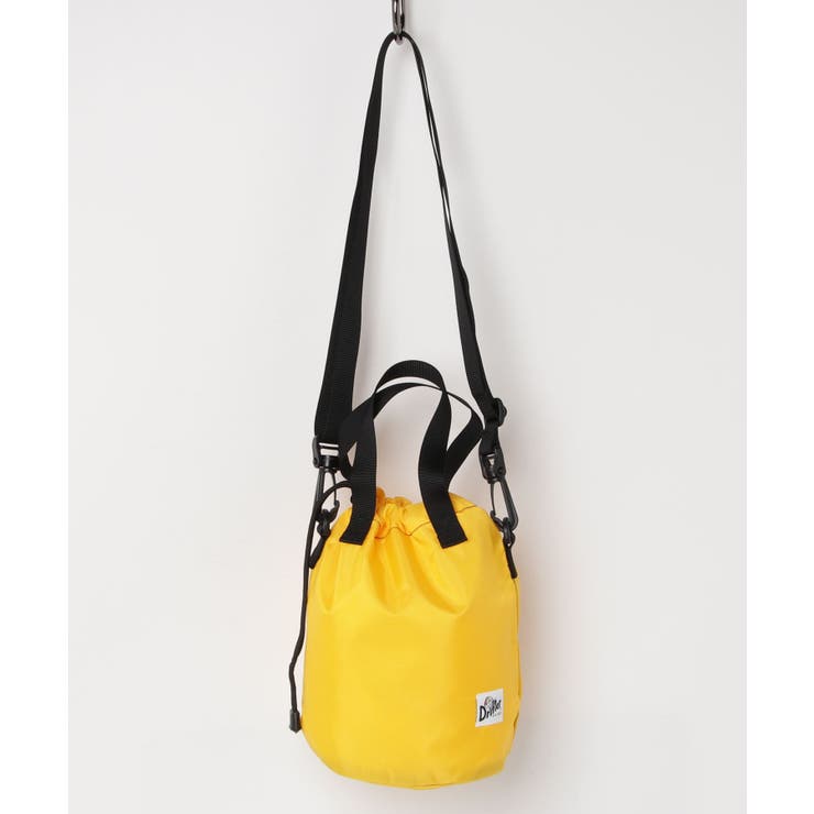 DRAWSTRING POUCH ドリフター円マチドローストリングショルダー