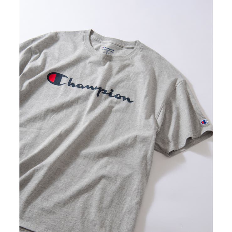 Champion】フロントロゴTEEシャツ チャンピオン半袖Tシャツ[品番 