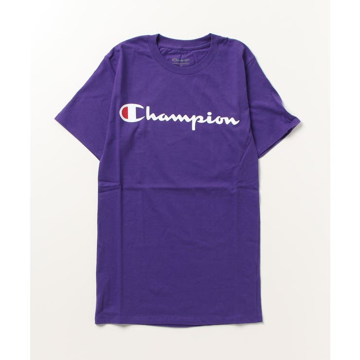 Champion】フロントロゴTEEシャツ チャンピオン半袖Tシャツ[品番 