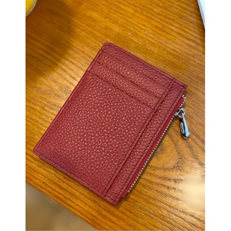 ワインレッド | 【MAISON BREEZE】リアルレザー薄マチスマートウォレット KNF | SETUP7【WOMEN】