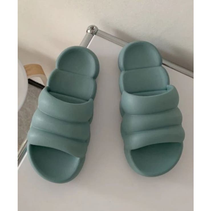 カーキ | 【SETUP7】やわらか厚底ルームスリッパ JIP | SETUP7【WOMEN】