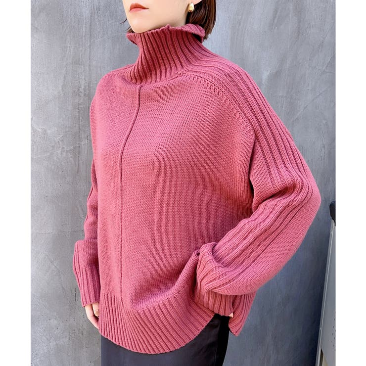 ピンク | 【SETUP7】タートルネックセーター SCCH35 | SETUP7【WOMEN】