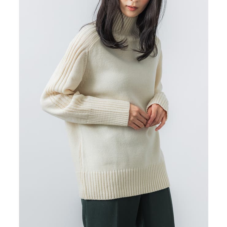 ホワイト | 【SETUP7】タートルネックセーター SCCH35 | SETUP7【WOMEN】