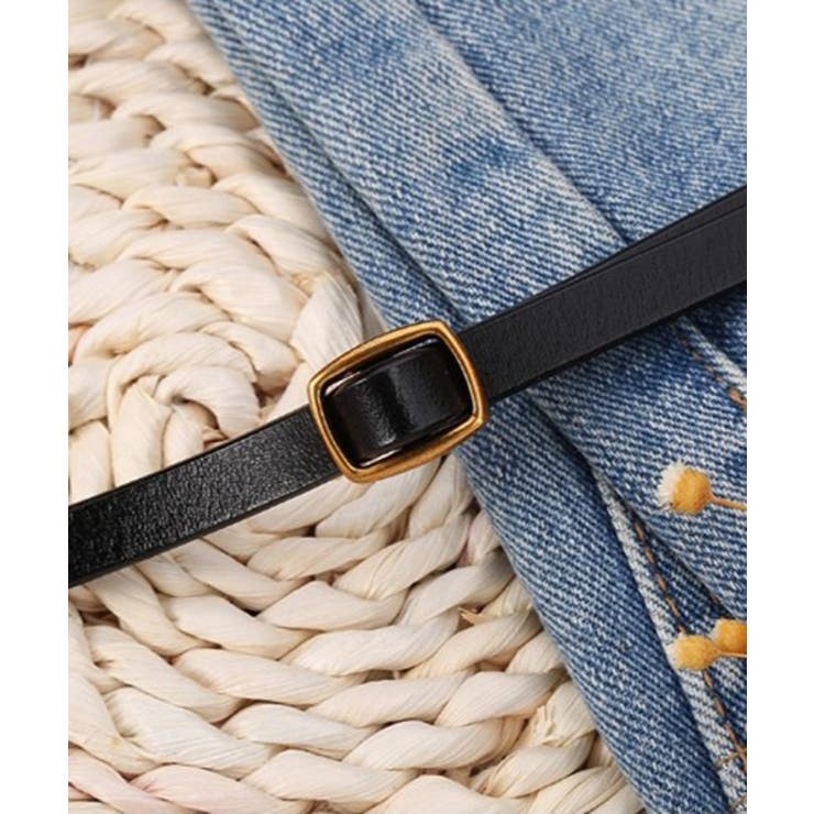 【SETUP7】ノーステッチリアルレザーベルト 牛革 KNF | SETUP7【WOMEN】 | 詳細画像1 