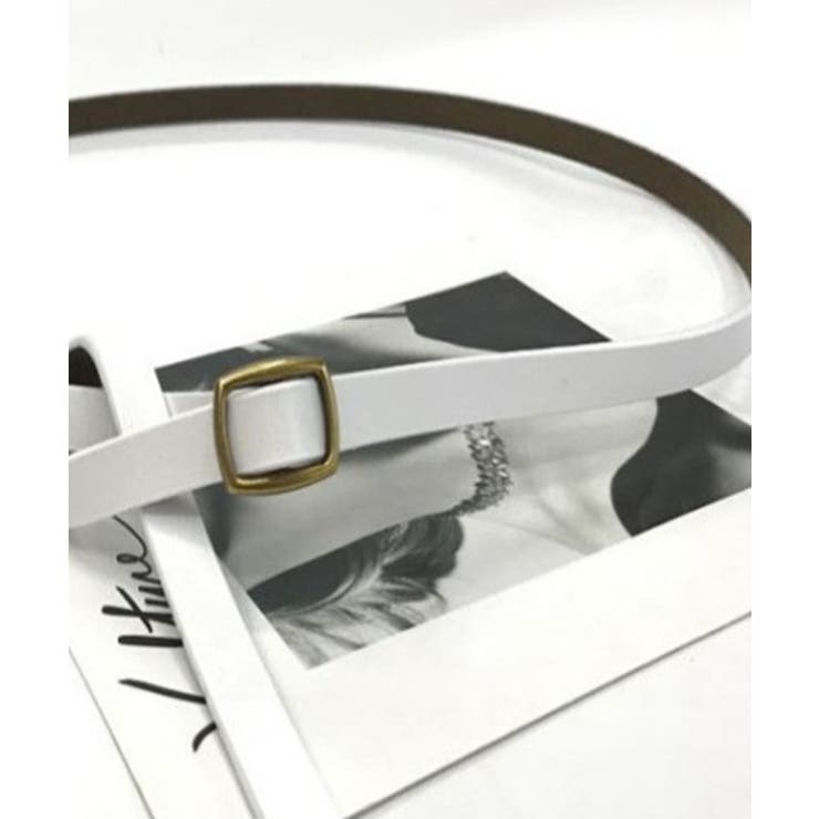 【SETUP7】ノーステッチリアルレザーベルト 牛革 KNF | SETUP7【WOMEN】 | 詳細画像3 