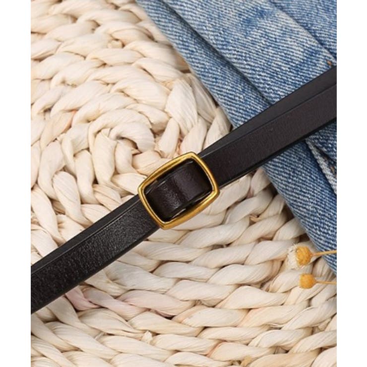 【SETUP7】ノーステッチリアルレザーベルト 牛革 KNF | SETUP7【WOMEN】 | 詳細画像4 