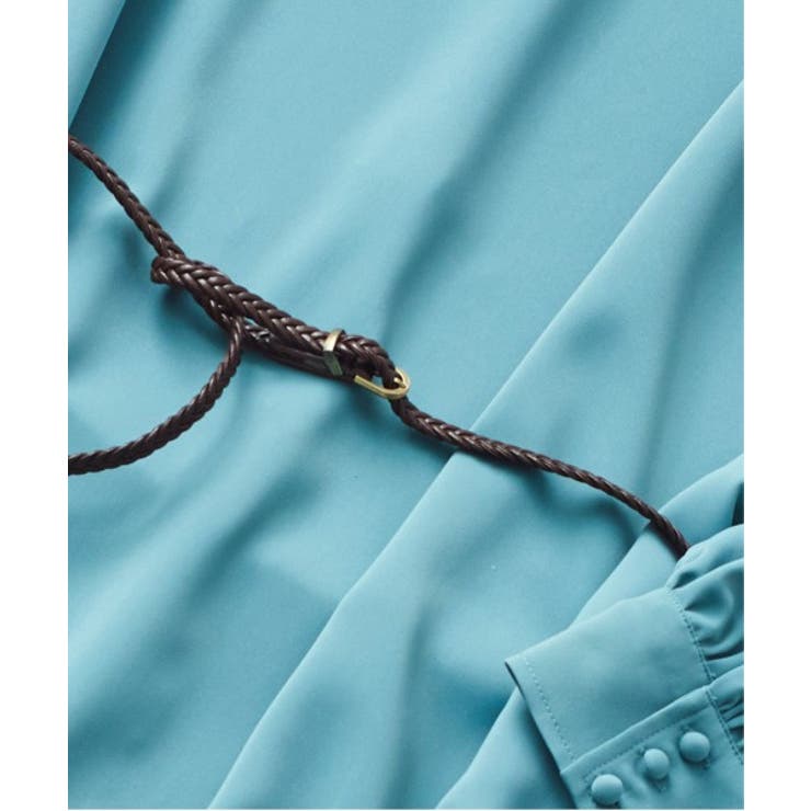 ダークブラウン | 【SETUP7】リアルレザーメッシュベルト KNF | SETUP7【WOMEN】