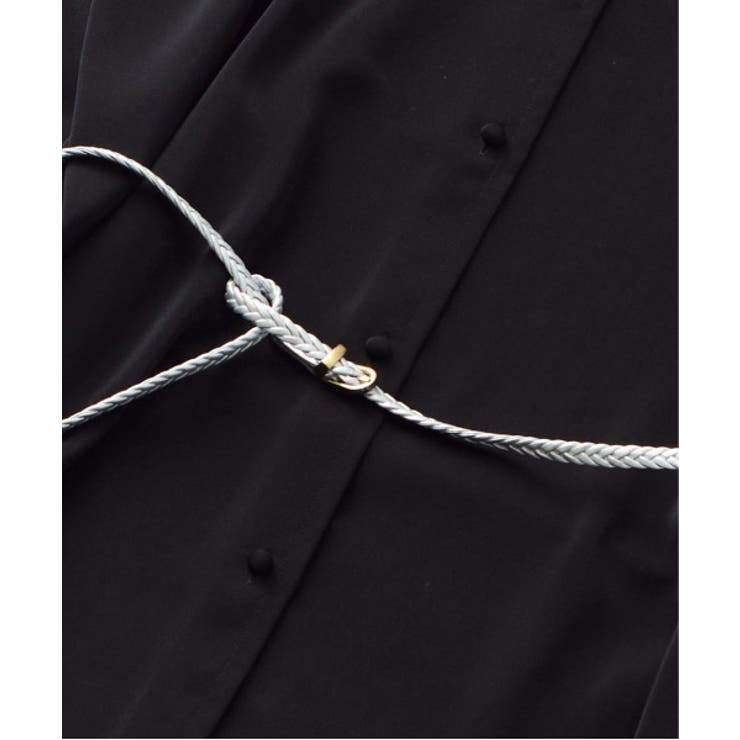 シルバー | 【SETUP7】リアルレザーメッシュベルト KNF | SETUP7【WOMEN】