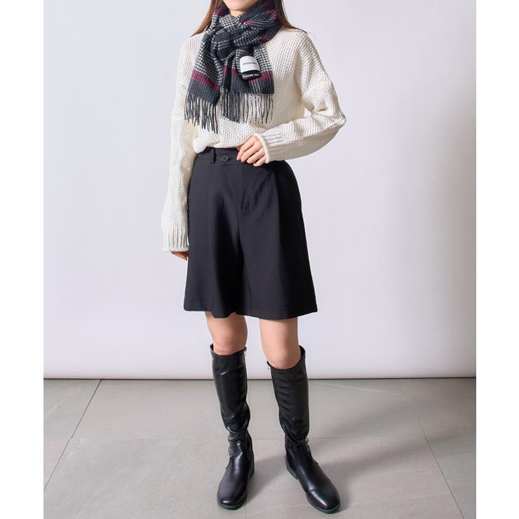 SWEET 掲載商品 谷まりあさん着用スクエアトゥ太ヒールロングブーツ | SETUP7【WOMEN】 | 詳細画像22 