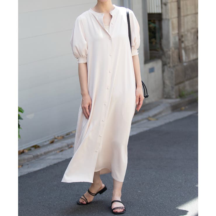 【SETUP7】SPECIALラウンドネックパフスリーブワンピース | SETUP7【WOMEN】 | 詳細画像22 