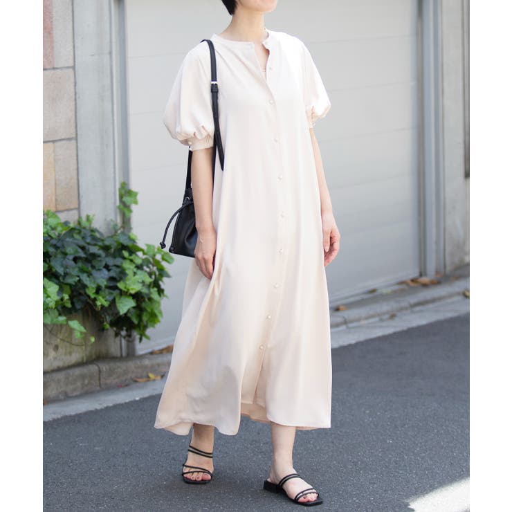 【SETUP7】SPECIALラウンドネックパフスリーブワンピース | SETUP7【WOMEN】 | 詳細画像23 