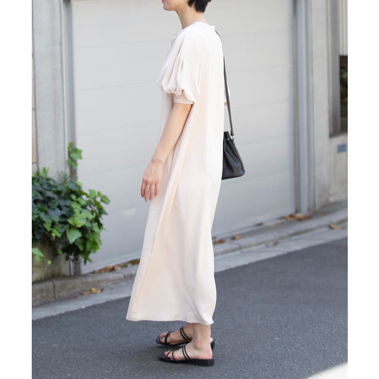 【SETUP7】SPECIALラウンドネックパフスリーブワンピース | SETUP7【WOMEN】 | 詳細画像25 