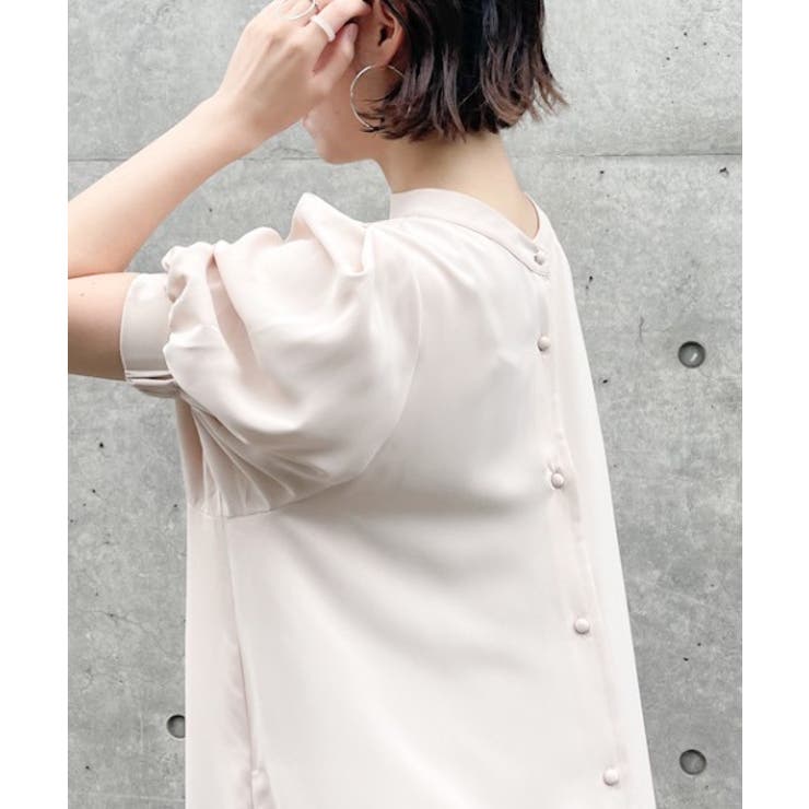 【SETUP7】SPECIALラウンドネックパフスリーブワンピース | SETUP7【WOMEN】 | 詳細画像27 