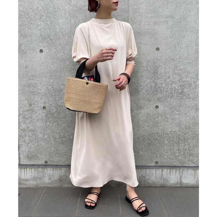 【SETUP7】SPECIALラウンドネックパフスリーブワンピース | SETUP7【WOMEN】 | 詳細画像28 