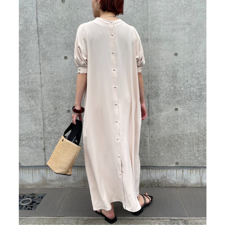 【SETUP7】SPECIALラウンドネックパフスリーブワンピース | SETUP7【WOMEN】 | 詳細画像30 