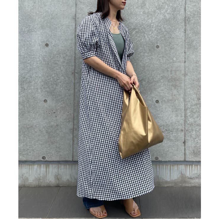 【SETUP7】SPECIALラウンドネックパフスリーブワンピース | SETUP7【WOMEN】 | 詳細画像32 