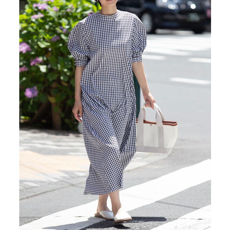 【SETUP7】SPECIALラウンドネックパフスリーブワンピース | SETUP7【WOMEN】 | 詳細画像38 