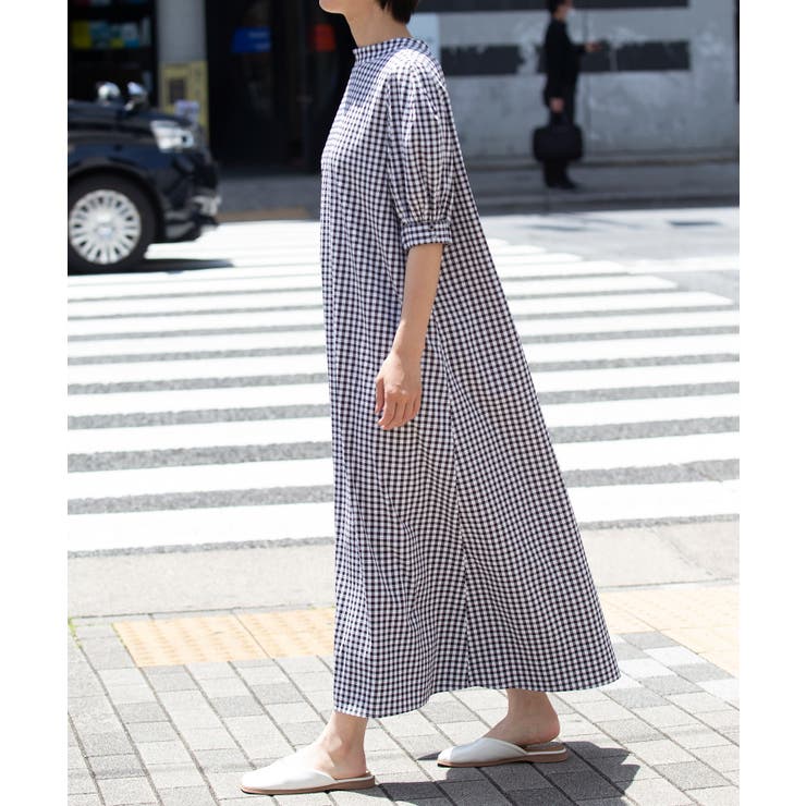 【SETUP7】SPECIALラウンドネックパフスリーブワンピース | SETUP7【WOMEN】 | 詳細画像40 