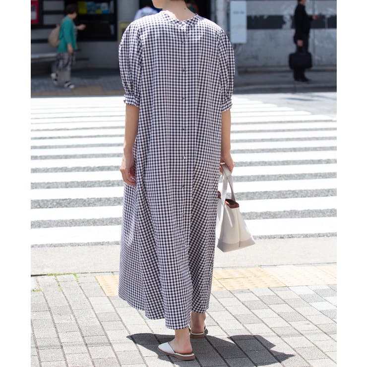 【SETUP7】SPECIALラウンドネックパフスリーブワンピース | SETUP7【WOMEN】 | 詳細画像41 