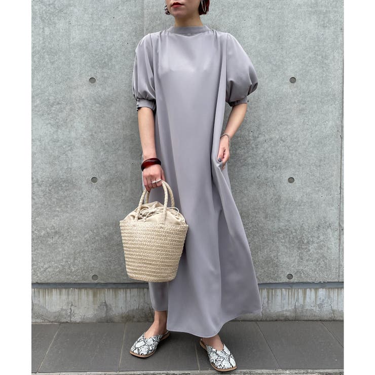 【SETUP7】SPECIALラウンドネックパフスリーブワンピース | SETUP7【WOMEN】 | 詳細画像43 