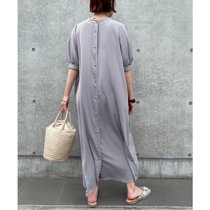 【SETUP7】SPECIALラウンドネックパフスリーブワンピース | SETUP7【WOMEN】 | 詳細画像46 