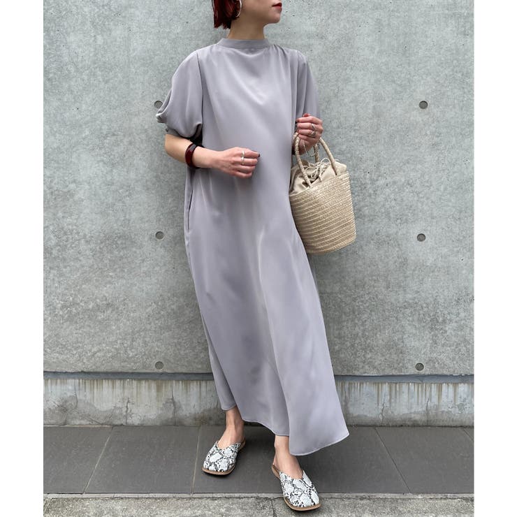 【SETUP7】SPECIALラウンドネックパフスリーブワンピース | SETUP7【WOMEN】 | 詳細画像47 